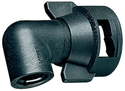 Picture of NOZZLE TEEJET QJ4676-90-1/4-NYR CAP ADAPTER 90* 1/4" FPT